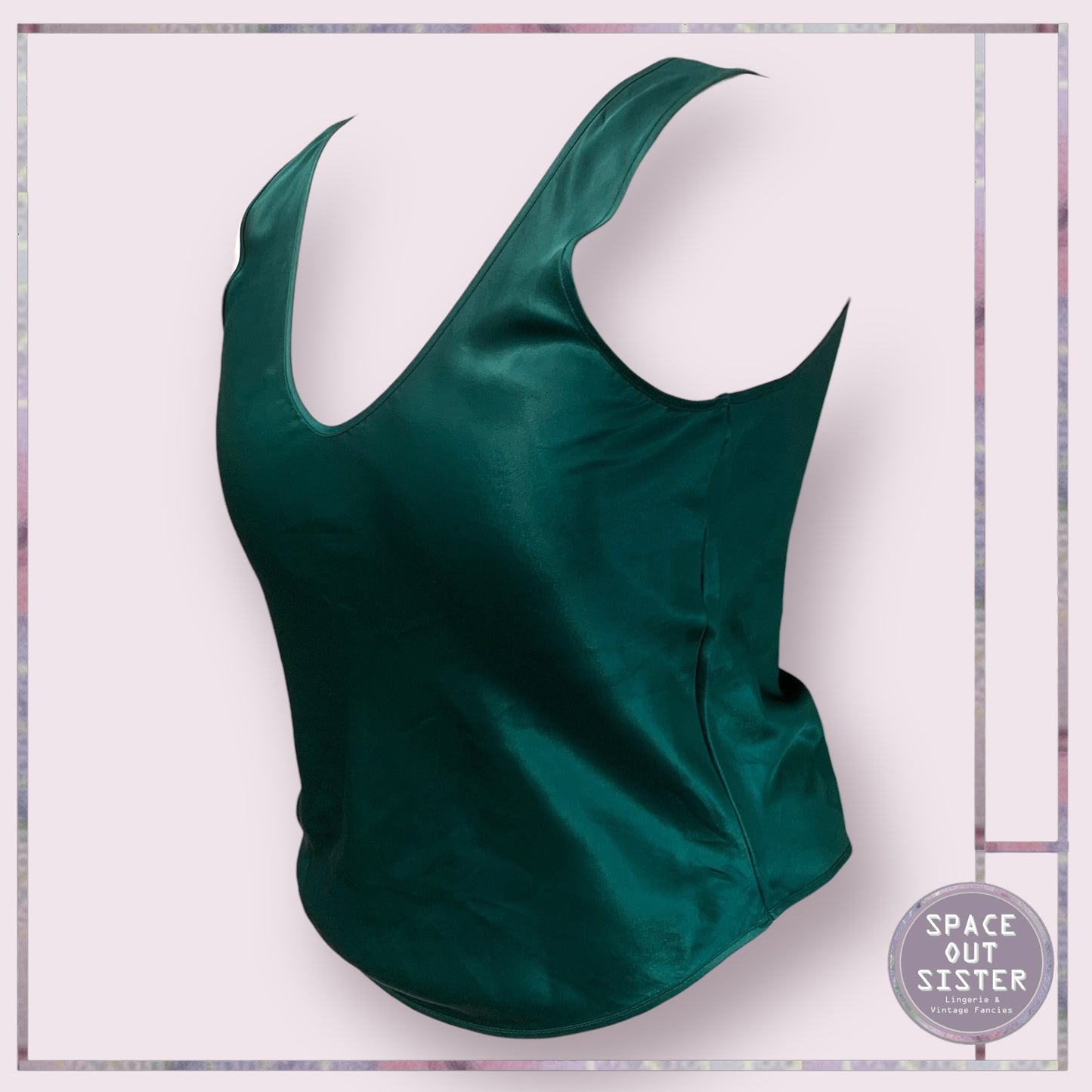 Vintage Cabernet Forest Green Camisole
