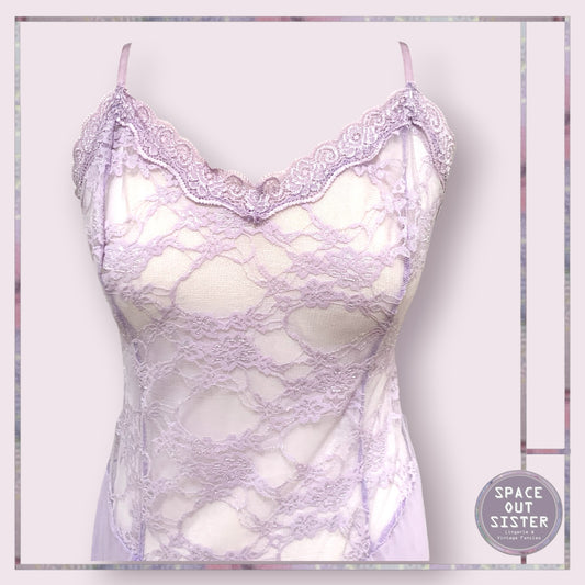 Avid Love Lilac Lace Nightdress
