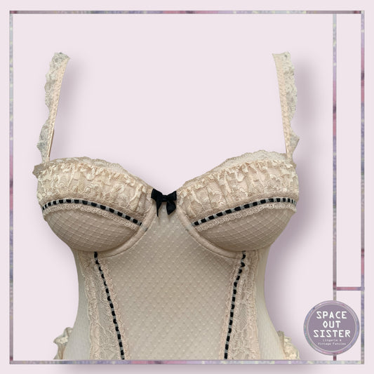 Ribbon Interlace Bustier