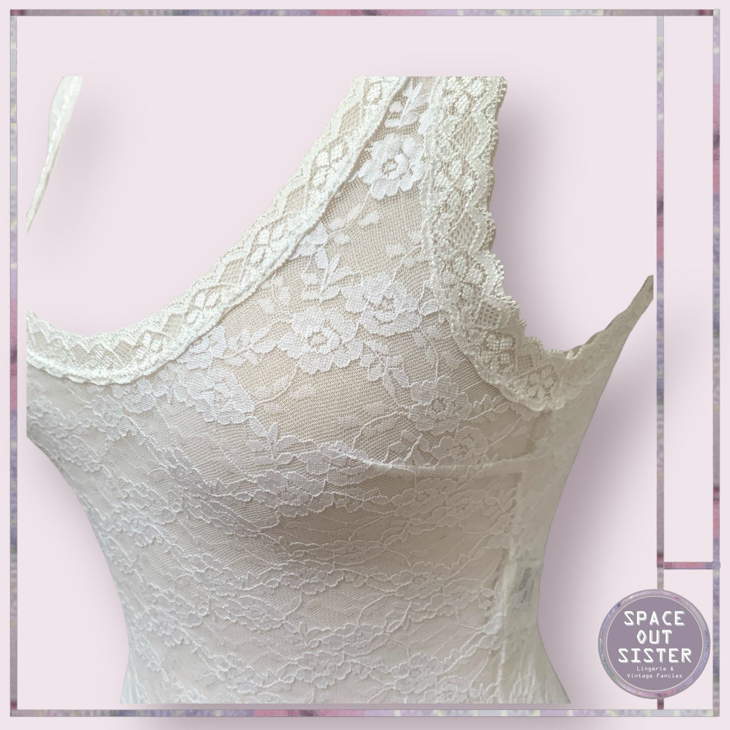 White Lace Bodysuit