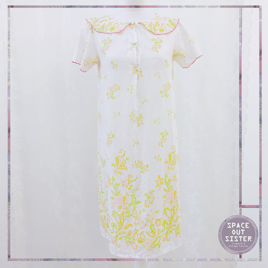 Vintage French Linae Nightdress