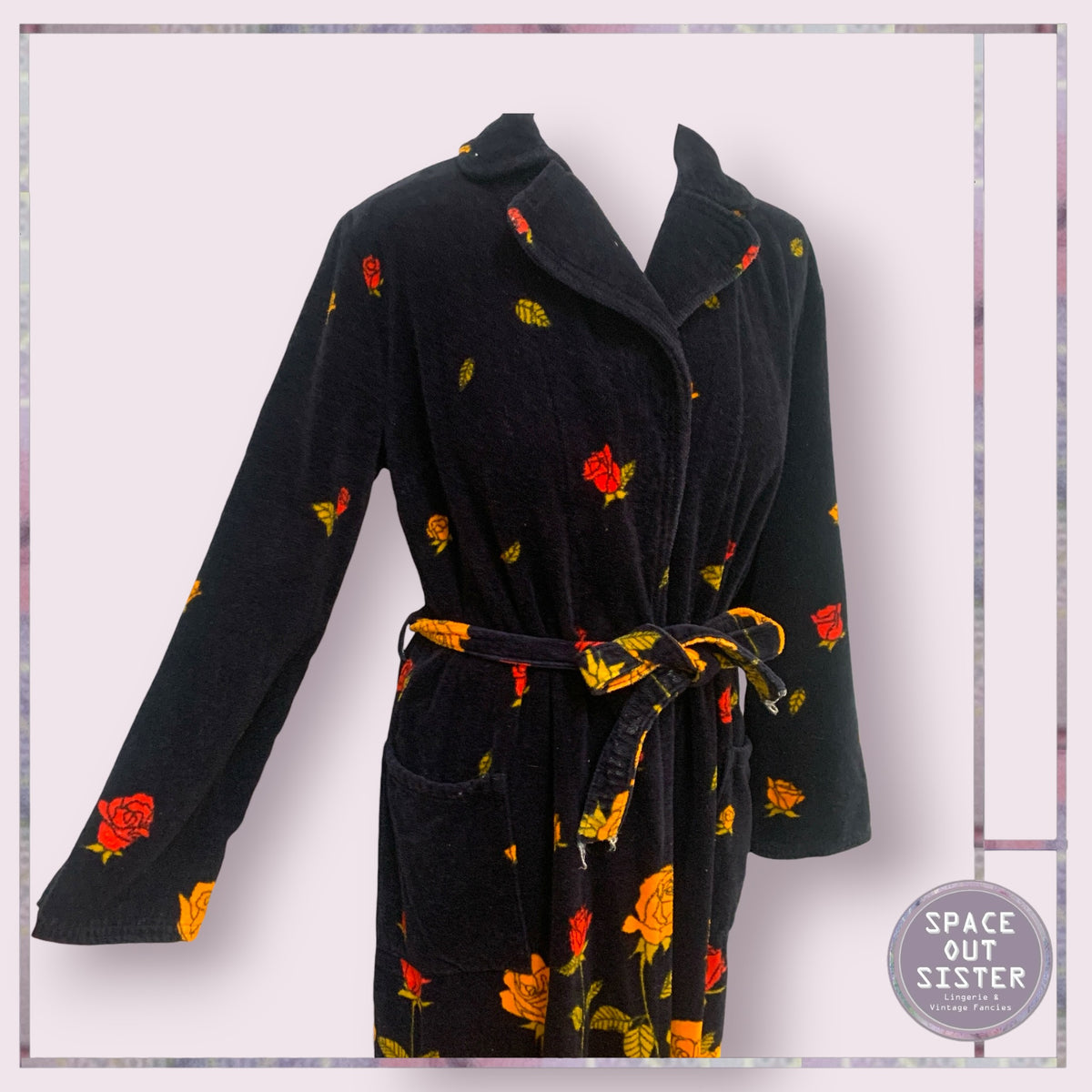 Vintage Cotton Teka Robe