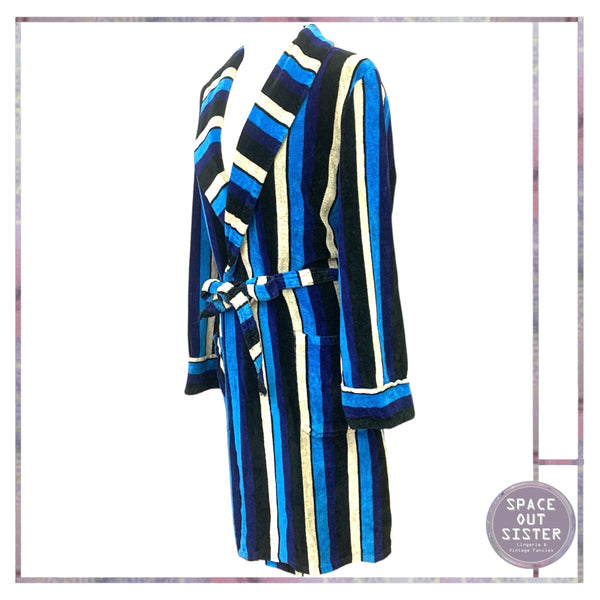 Vintage Cawo Stripe Robe