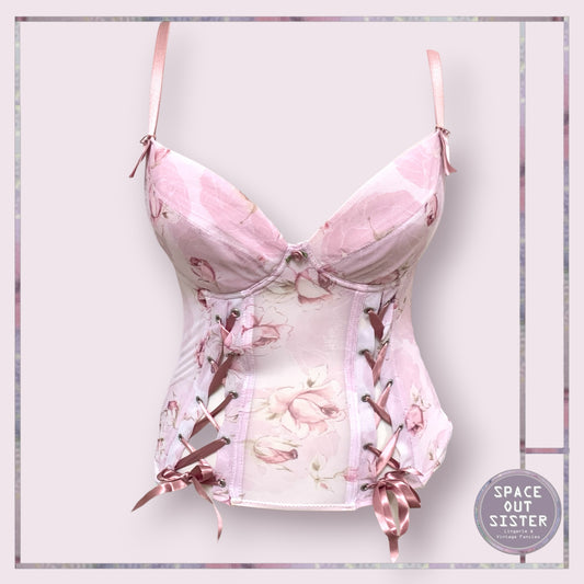 C&A Rose Ribbon Bustier