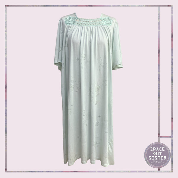 Vintage Light Green Nightdress