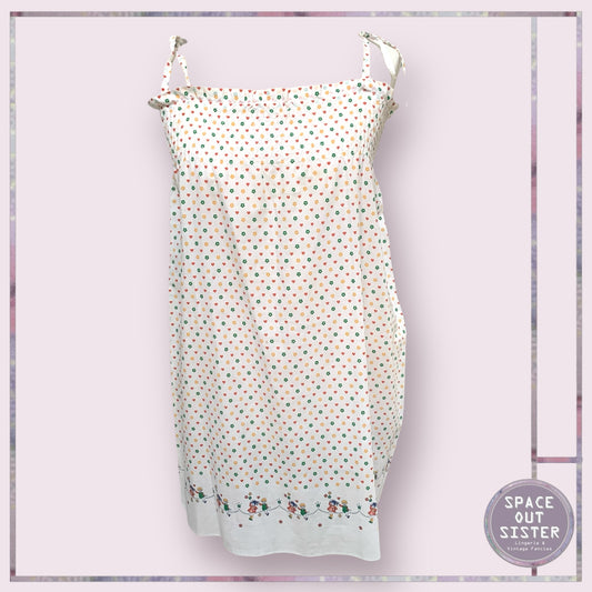 Vintage Love Heart Smocked Nightdress