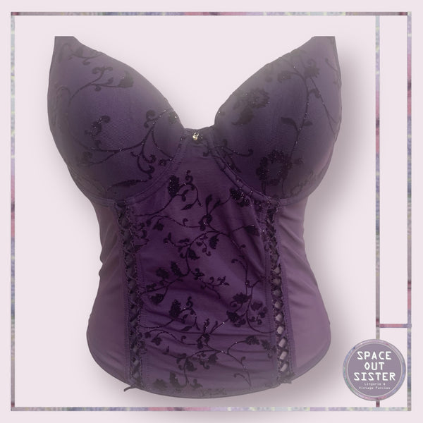 Livera Purple Bustier