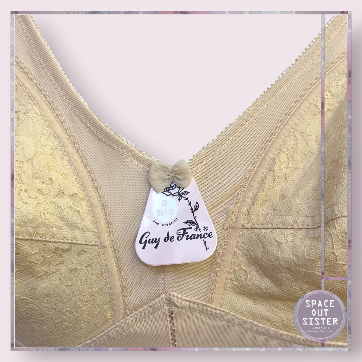 Vintage NOS Guy de Paris Corselette