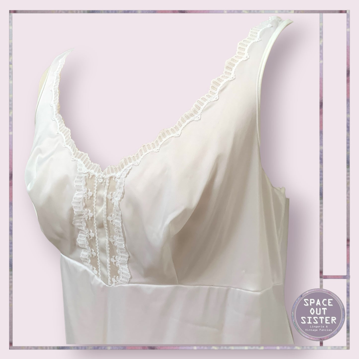 Vintage Sudania White Slip