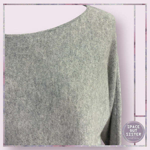 Pre-Loved Silver Charter Club BNWT Cashmere Jumper