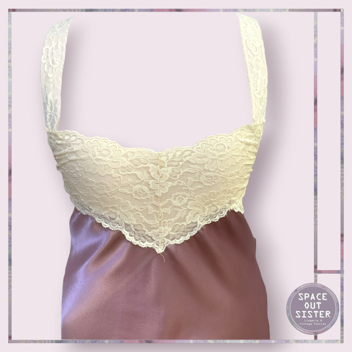 Vintage Mauve Undercover Australian Nighdress
