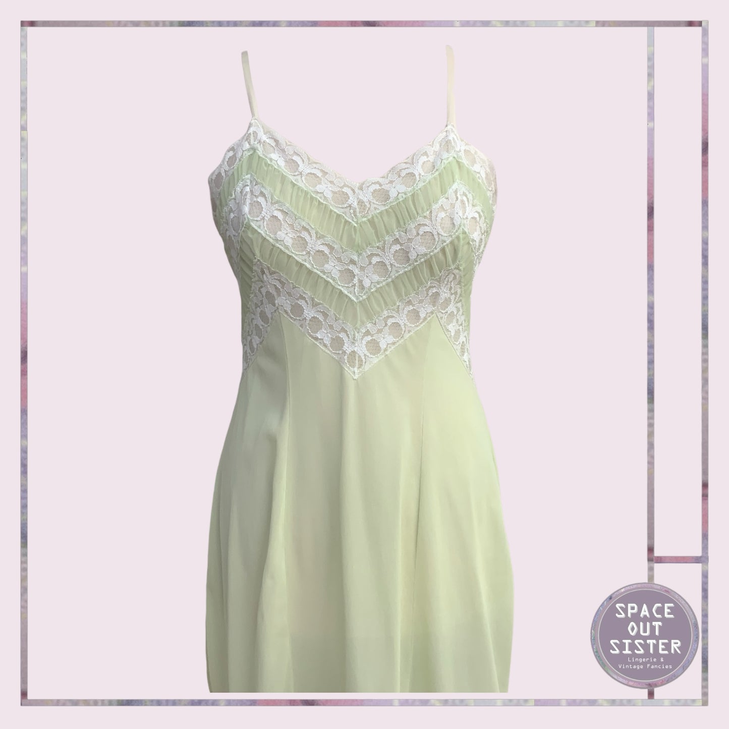Vintage Light Lime Slip