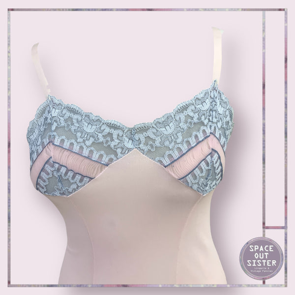 Vintage Pink & Grey Slip