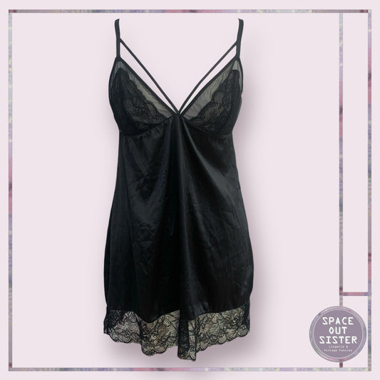 Sparkle Mini Slip Dress