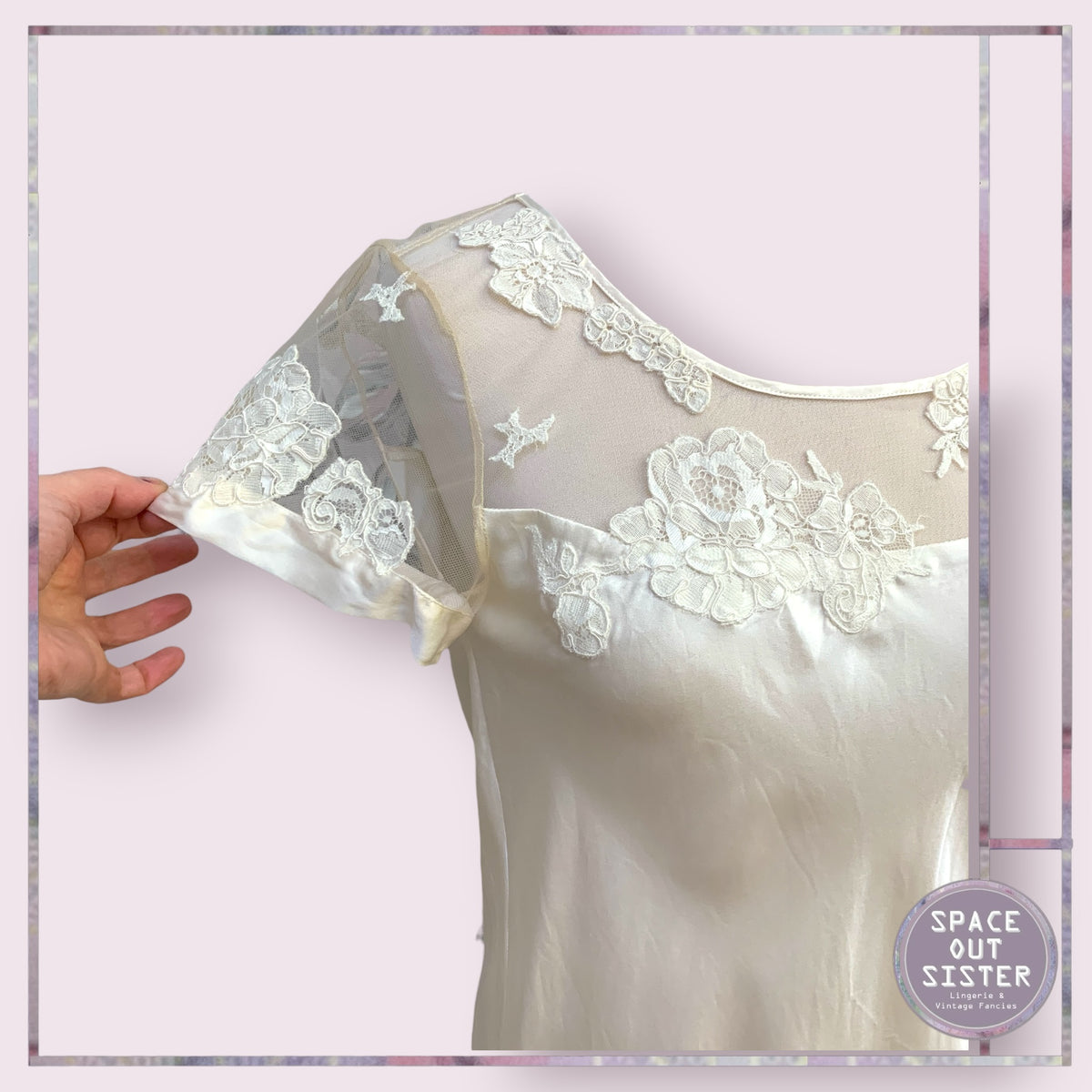 Vintage Silk Luna di Seta Milano Nightdress
