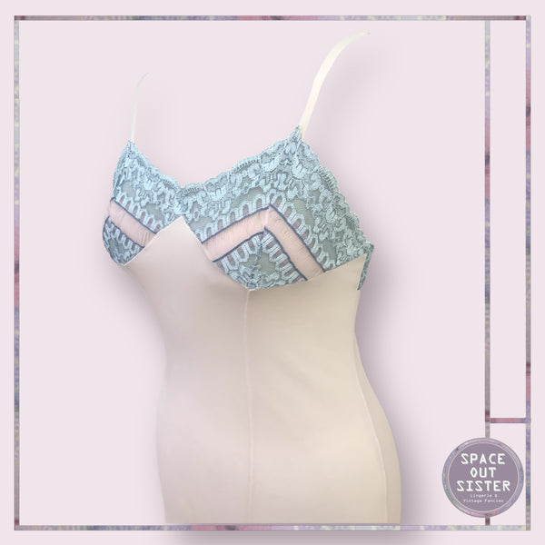 Vintage Pink & Grey Slip