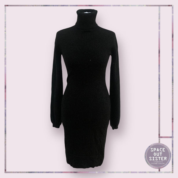 Pre-Loved Black Cashmere Dress