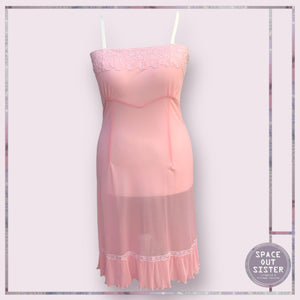 Vintage Accordion Pleat Slip