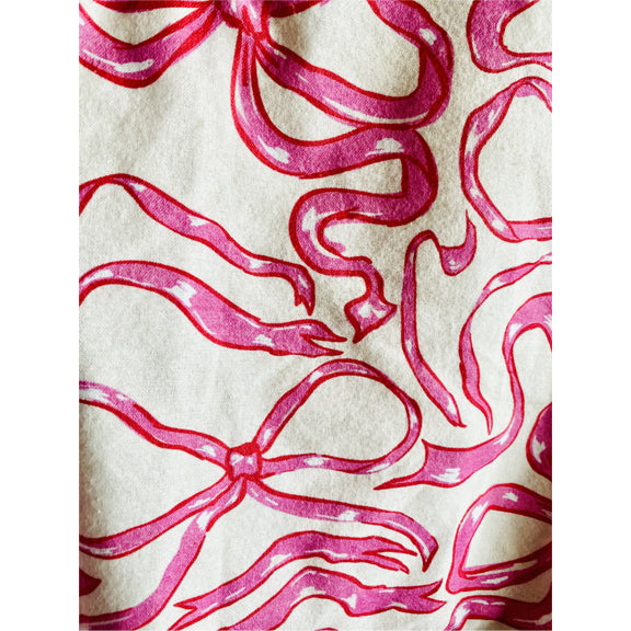 New Flannel Dancing Bows PJ Set by Kilo Brava