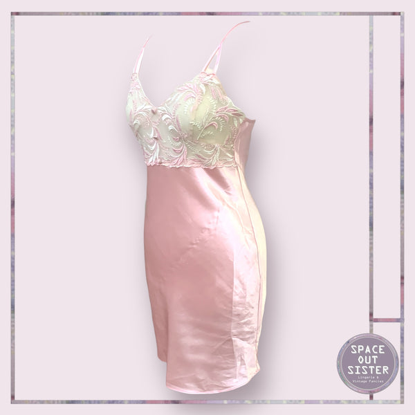 Vintage Pink Femm Slip Dress