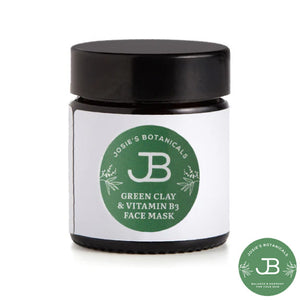 Glowing Naturally Face Mask - Green Clay & B3 by Josie's Botanicals