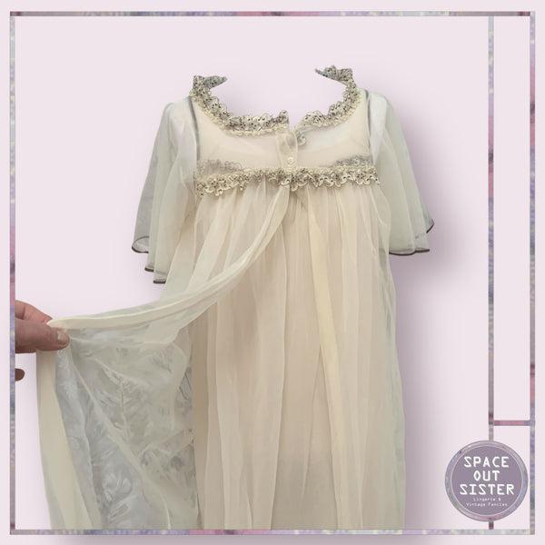 Vintage C&A Peignoir Set
