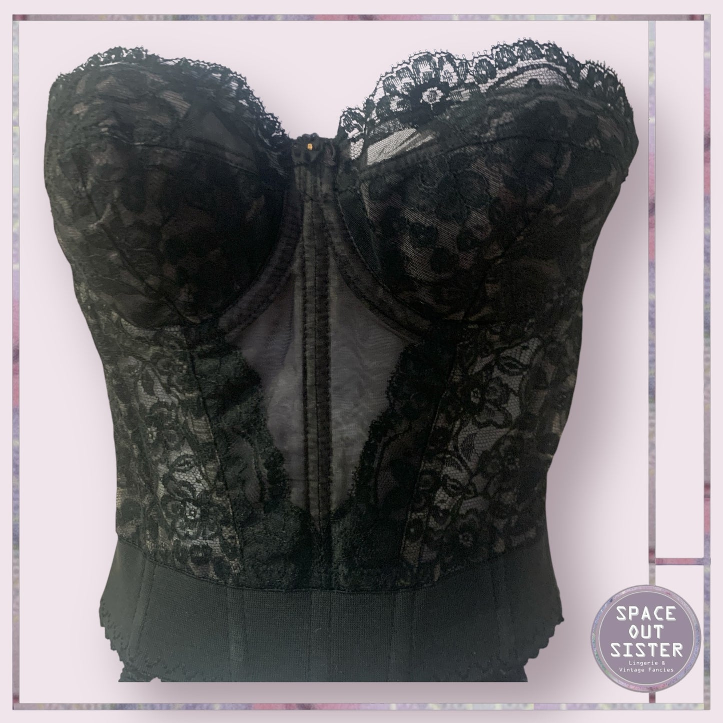Circa 1960s Vintage ILGWU Bustier
