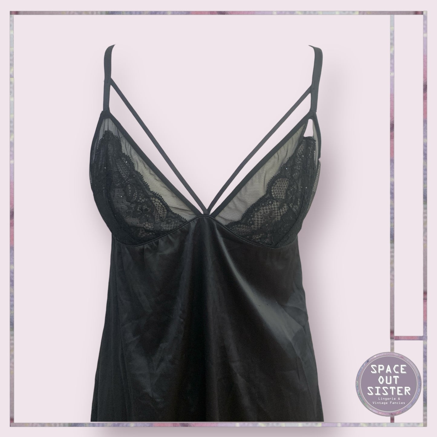 Sparkle Mini Slip Dress