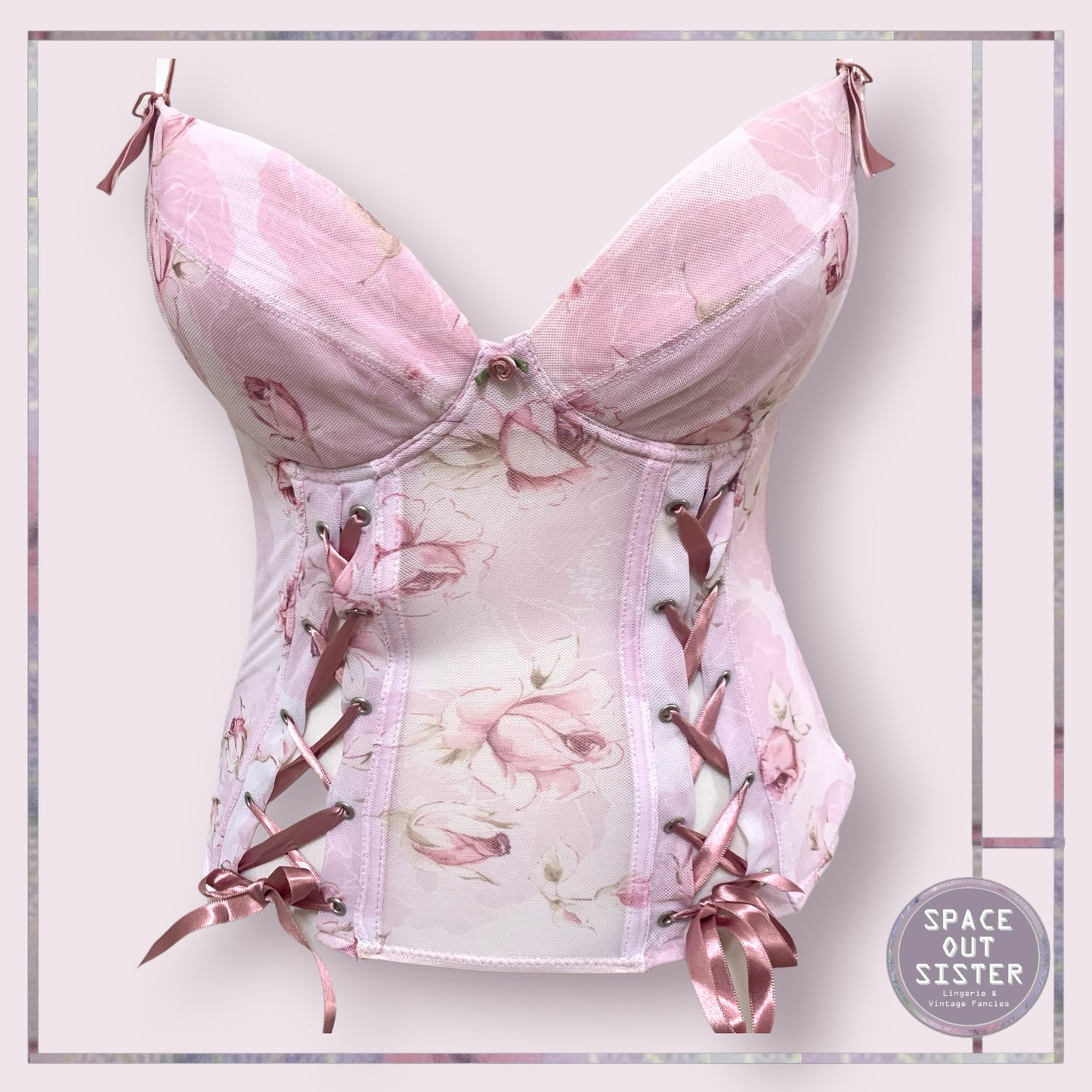 C&A Rose Ribbon Bustier