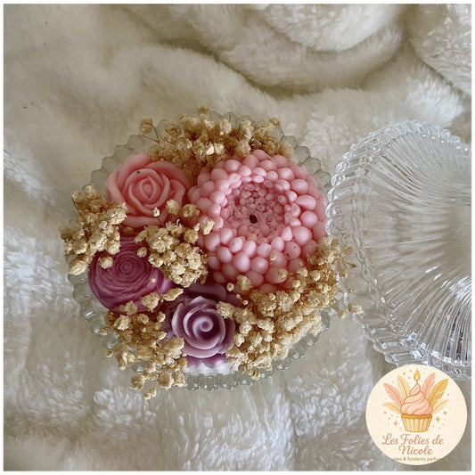 New Eternal Flower Candle by Les Folies de Nicole