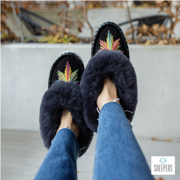 New Maddy Sheepskin Slippers by Sheepers