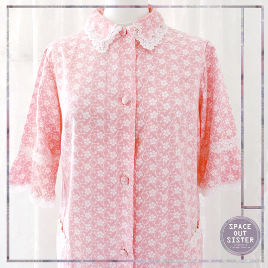 Vintage Tulip Sleeve Housecoat