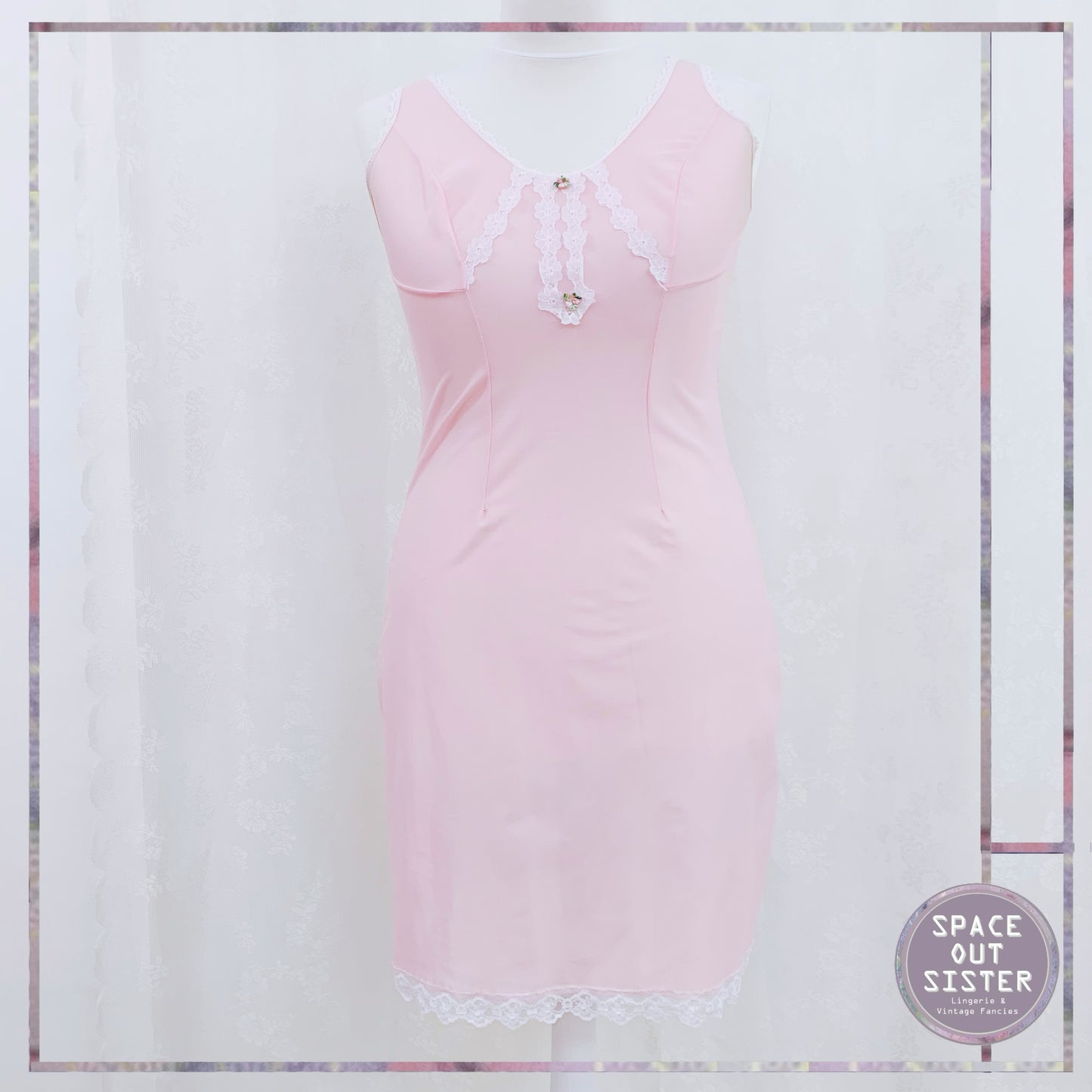 Vintage Flower Bud Slip