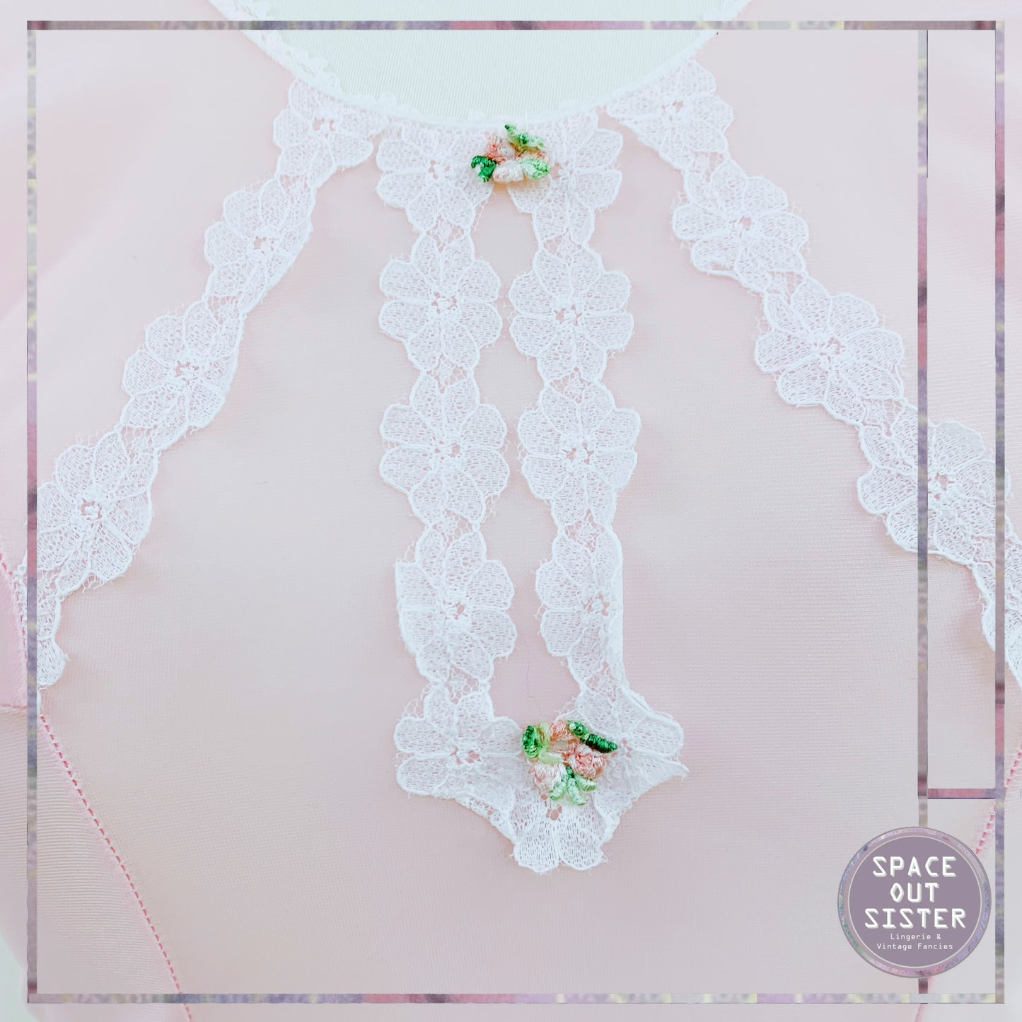 Vintage Flower Bud Slip