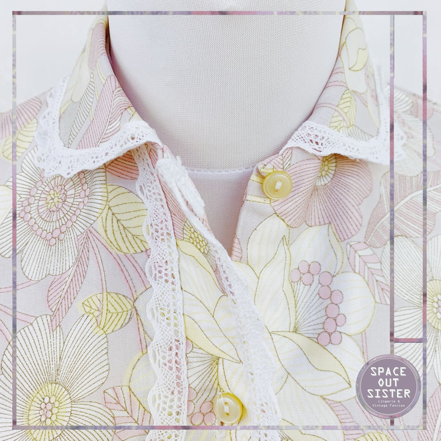 Circa 1960s Vintage NOS Dream Float Nightdress